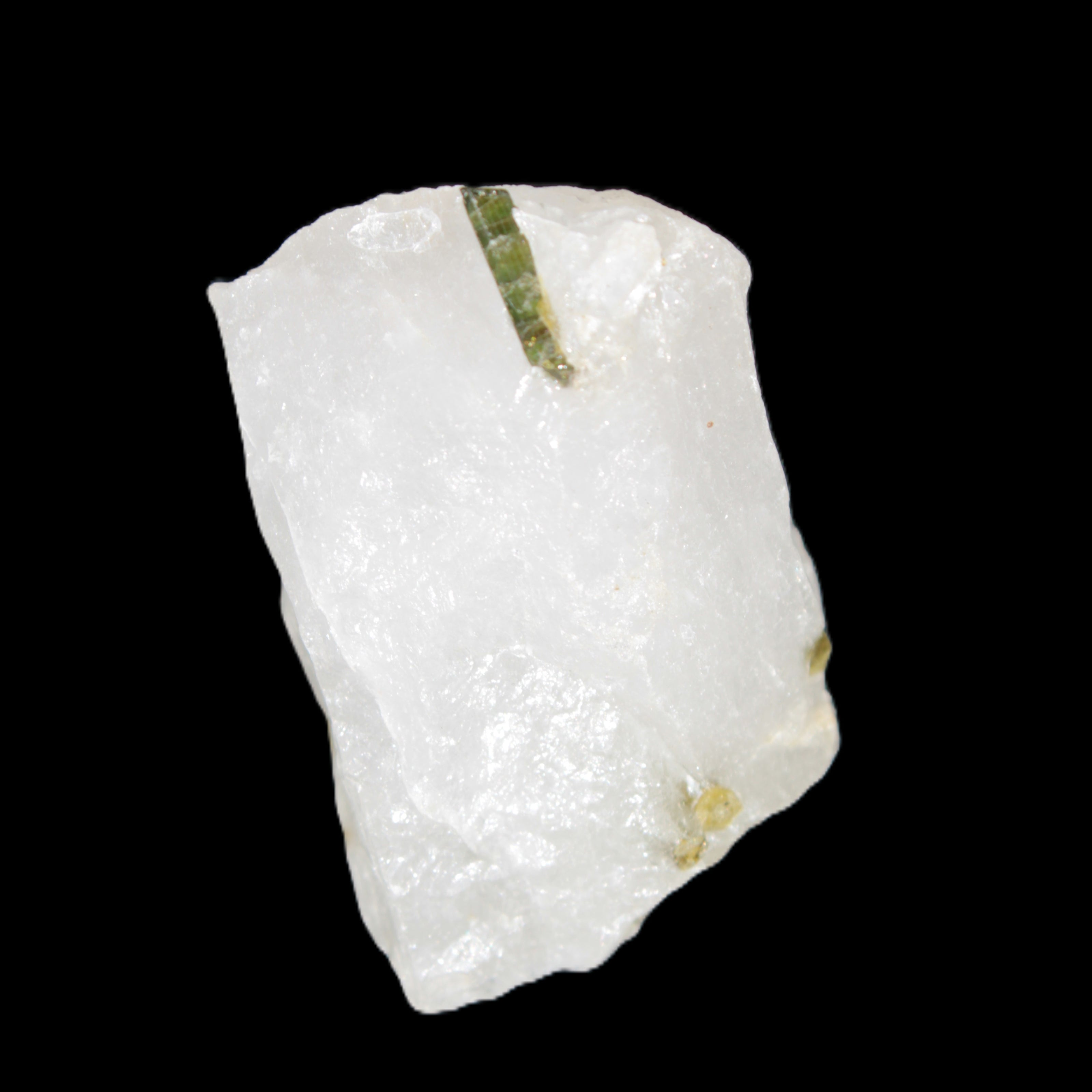 Green Tourmaline in Quartz specimen 40g Rocks and Things Store