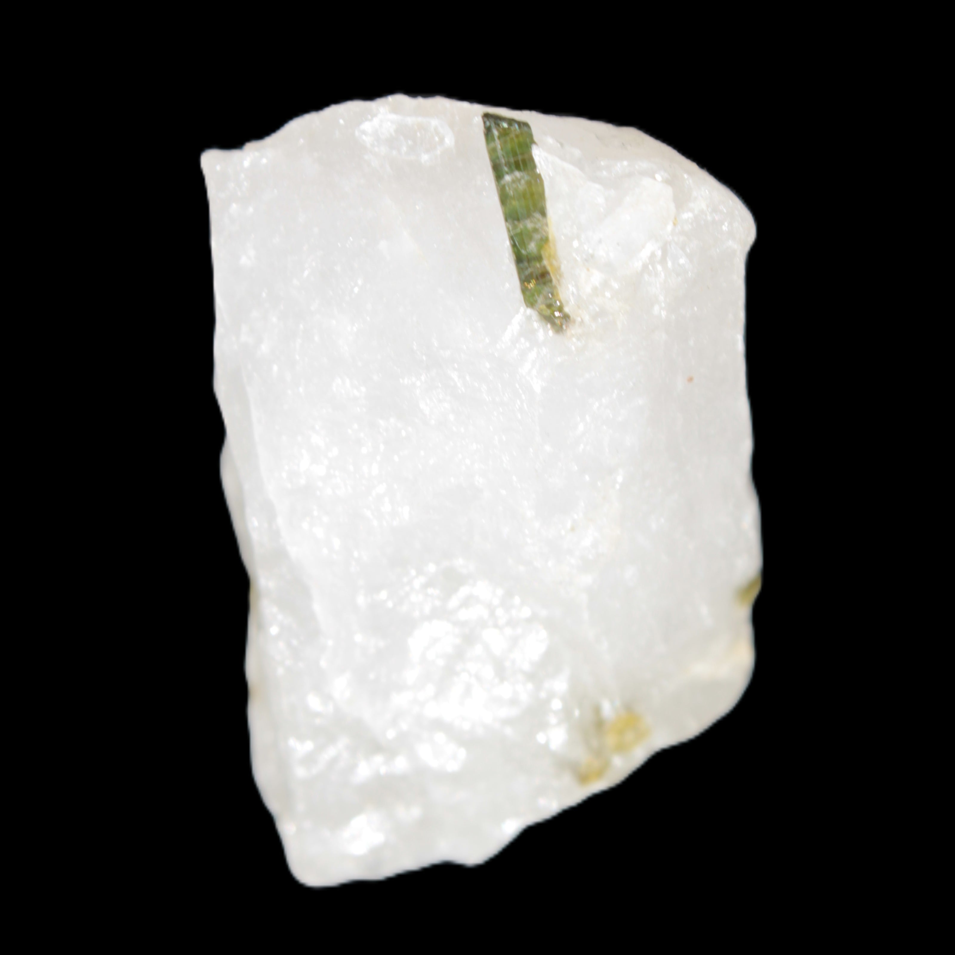 Green Tourmaline in Quartz specimen 40g Rocks and Things Store