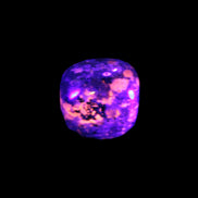 Yooperlite stone in UV light 