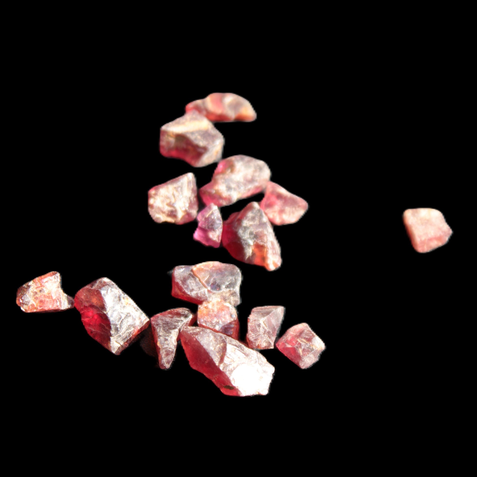 Red Garnet natural crystals 8-9g Rocks and Things Store
