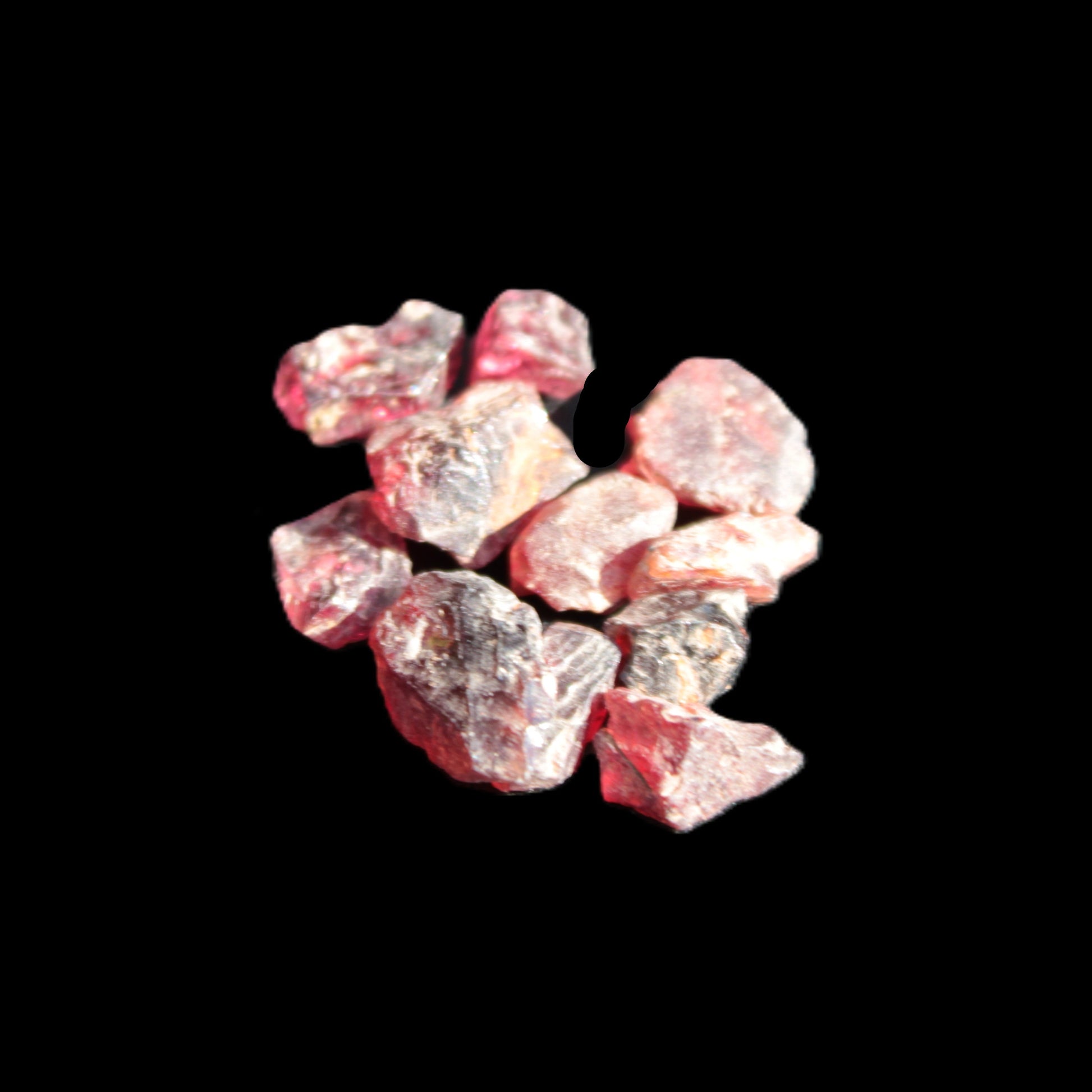 Red Garnet natural crystals 8-9g Rocks and Things Store