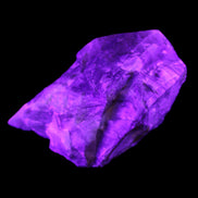 Pietersite natural crystal 48mm 43.9g in UV light - Rocks and Things Store