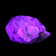 Pietersite natural crystal 48mm 43.9g in UV light - Rocks and Things Store