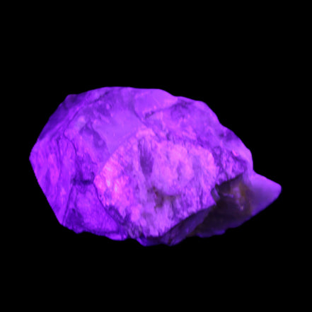 Pietersite natural crystal 48mm 43.9g in UV light - Rocks and Things Store