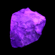 Pietersite natural crystal 48mm 43.9g in UV light - Rocks and Things Store