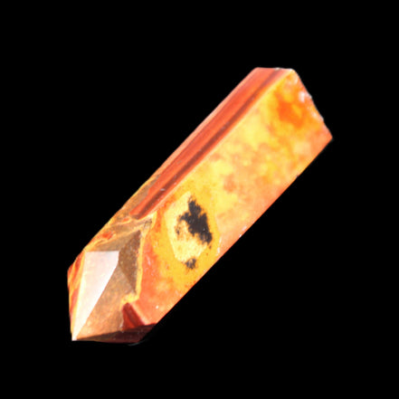Red Tigers Eye wand 57mm 45.6g in sunlight - Rocks and Things Store