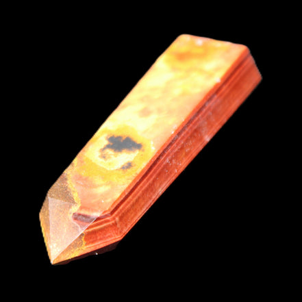 Red Tigers Eye wand 57mm 45.6g in sunlight - Rocks and Things Store