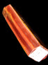 Red Tigers Eye wand 57mm 45.6g in sunlight - Rocks and Things Store