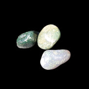 Ocean Moss Agate 2/3 polished stones 20-25g in sunlight - Rocks and Things Store