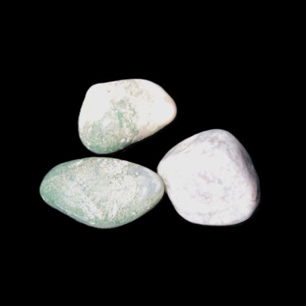 Ocean Moss Agate 2/3 polished stones 20-25g in sunlight - Rocks and Things Store