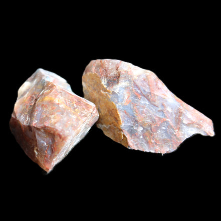 Pietersite 2 natural stones from Namibia 18-20g in sunlight - Rocks and Things Store