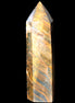 Blue Tigers Eye wand 68mm 67.9g in sunlight Rocks and Things Store