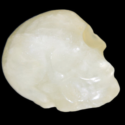 Citrine skull 32*48*35mm 73g Rocks and Things