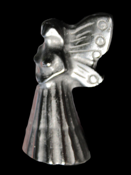 Obsidian hand-carved flower faerie 26*59mm 37.7g Rocks and Things Store