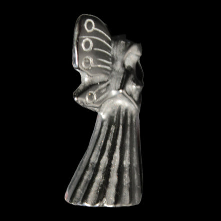 Obsidian hand-carved flower faerie 26*59mm 37.7g Rocks and Things Store