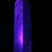 Dragons Blood Stone wand 74mm 63g in UV light - Rocks and Things Store