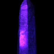 Dragons Blood Stone wand 74mm 63g in UV light - Rocks and Things Store