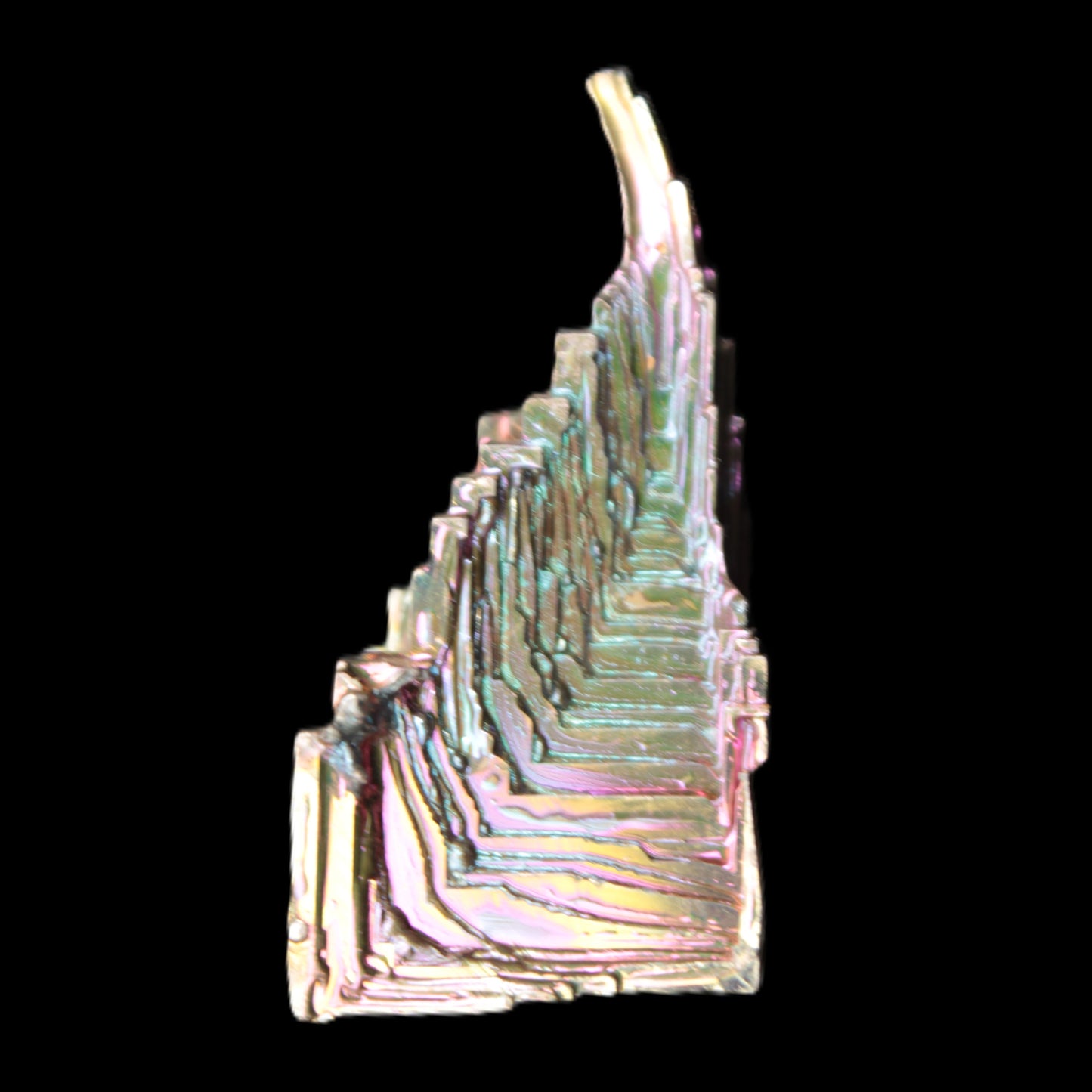 Bismuth castle crystal 45mm 42.8g Rocks and Things Store