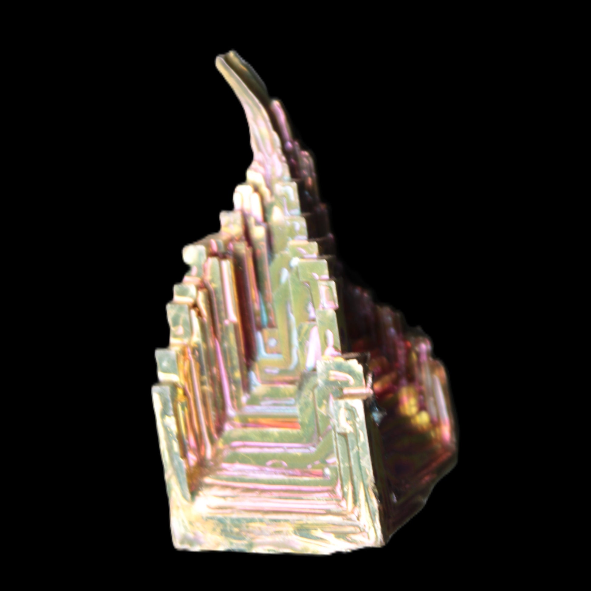 Bismuth castle crystal 45mm 42.8g Rocks and Things Store