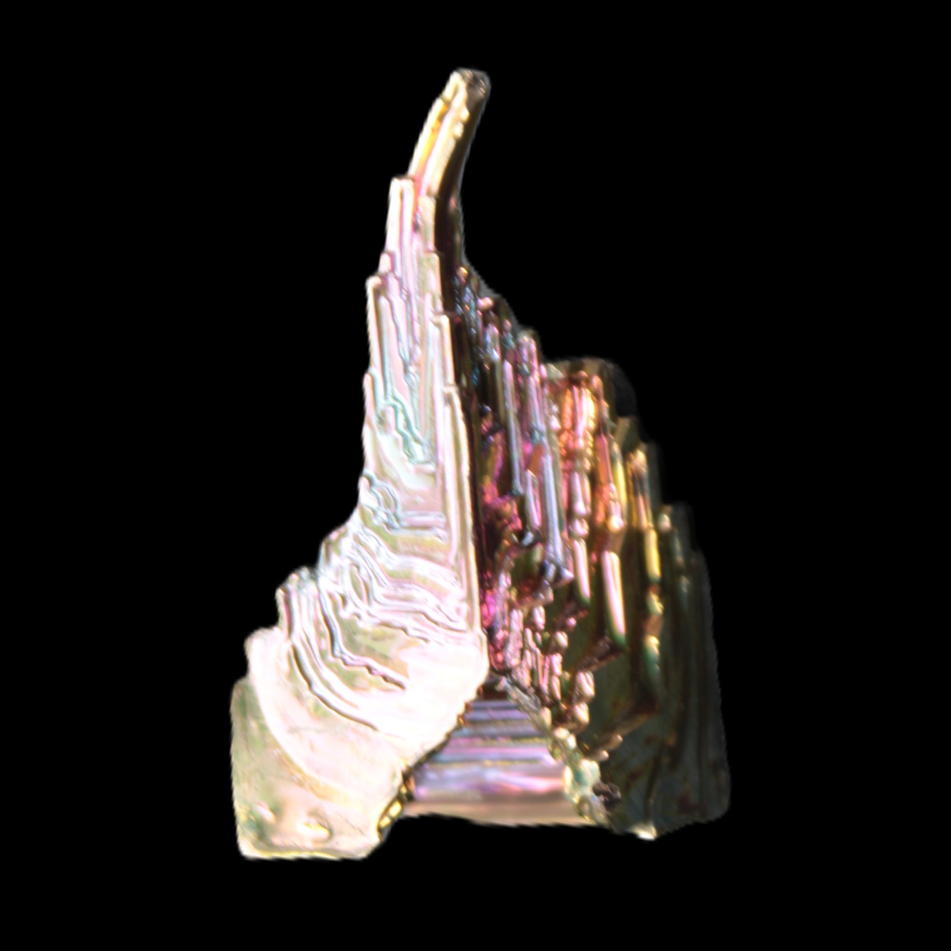 Bismuth castle crystal 45mm 42.8g Rocks and Things Store