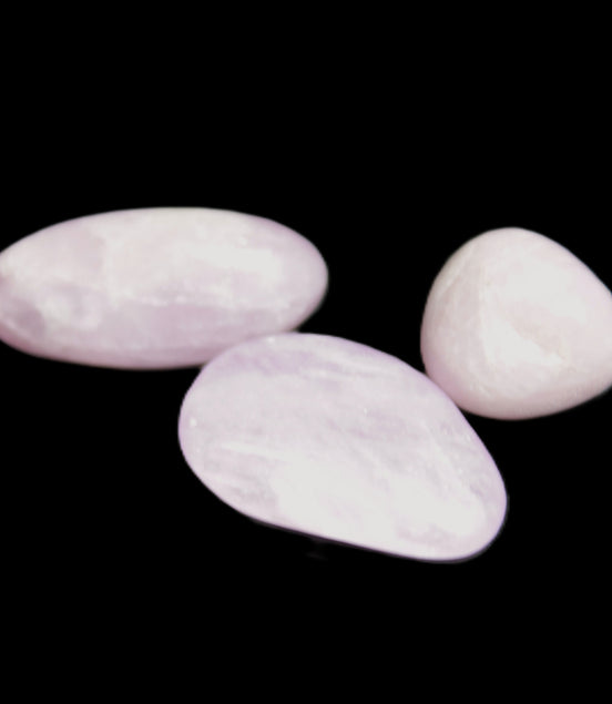Pink/Lilac Kunzite 2/3 polished crystals 10g in sunlight - Rocks and Things Store