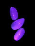 Pink/Lilac Kunzite 2/3 polished crystals 10g in UV light - Rocks and Things Store