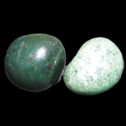 Green Moss Agate 2 polished stones 12-15g Rocks and Things Store