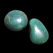 Green Moss Agate 2 polished stones 12-15g Rocks and Things Store