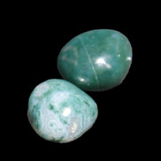 Green Moss Agate 2 polished stones 12-15g Rocks and Things Store