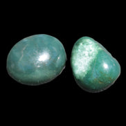 Green Moss Agate 2 polished stones 12-15g Rocks and Things Store