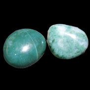 Green Moss Agate 2 polished stones 12-15g Rocks and Things Store