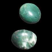 Green Moss Agate 2 polished stones 12-15g Rocks and Things Store