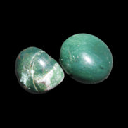 Green Moss Agate 2 polished stones 12-15g Rocks and Things Store