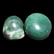 Green Moss Agate 2 polished stones 12-15g Rocks and Things Store