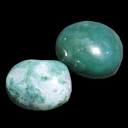 Green Moss Agate 2 polished stones 12-15g Rocks and Things Store