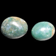 Green Moss Agate 2 polished stones 12-15g Rocks and Things Store