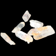 Lepidocrosite Fire Quartz from Namibia 5/6 crystals 5-7g in sunlight - Rocks and Things Store