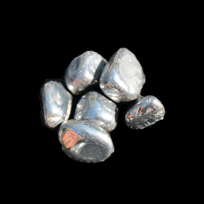 Hematite Terahertz 5/6 polished gravel stones 6-8g Rocks and Things