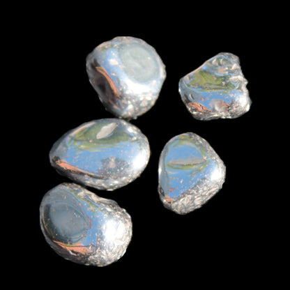 Hematite Terahertz 5/6 polished gravel stones 6-8g Rocks and Things