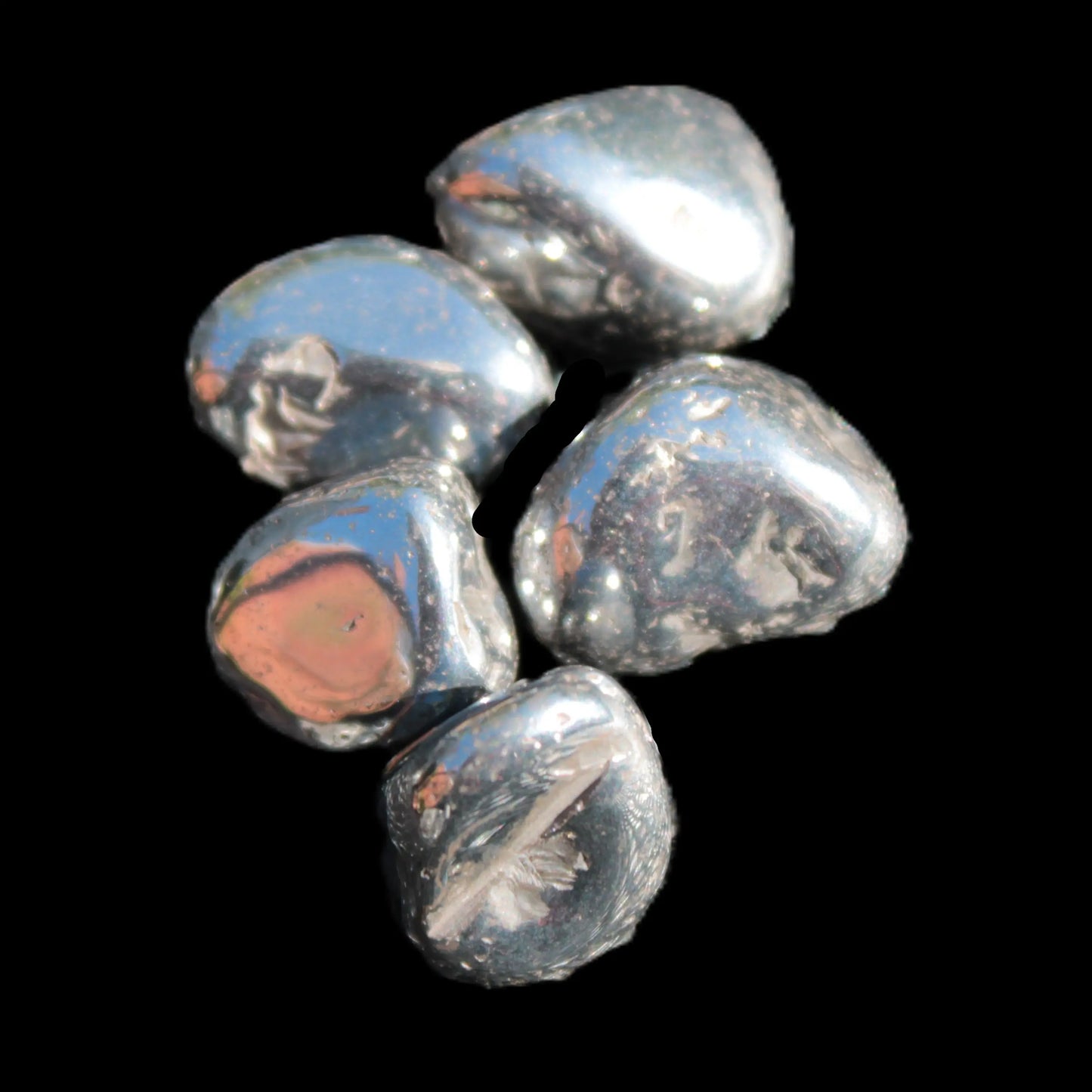 Hematite Terahertz 5/6 polished gravel stones 6-8g Rocks and Things