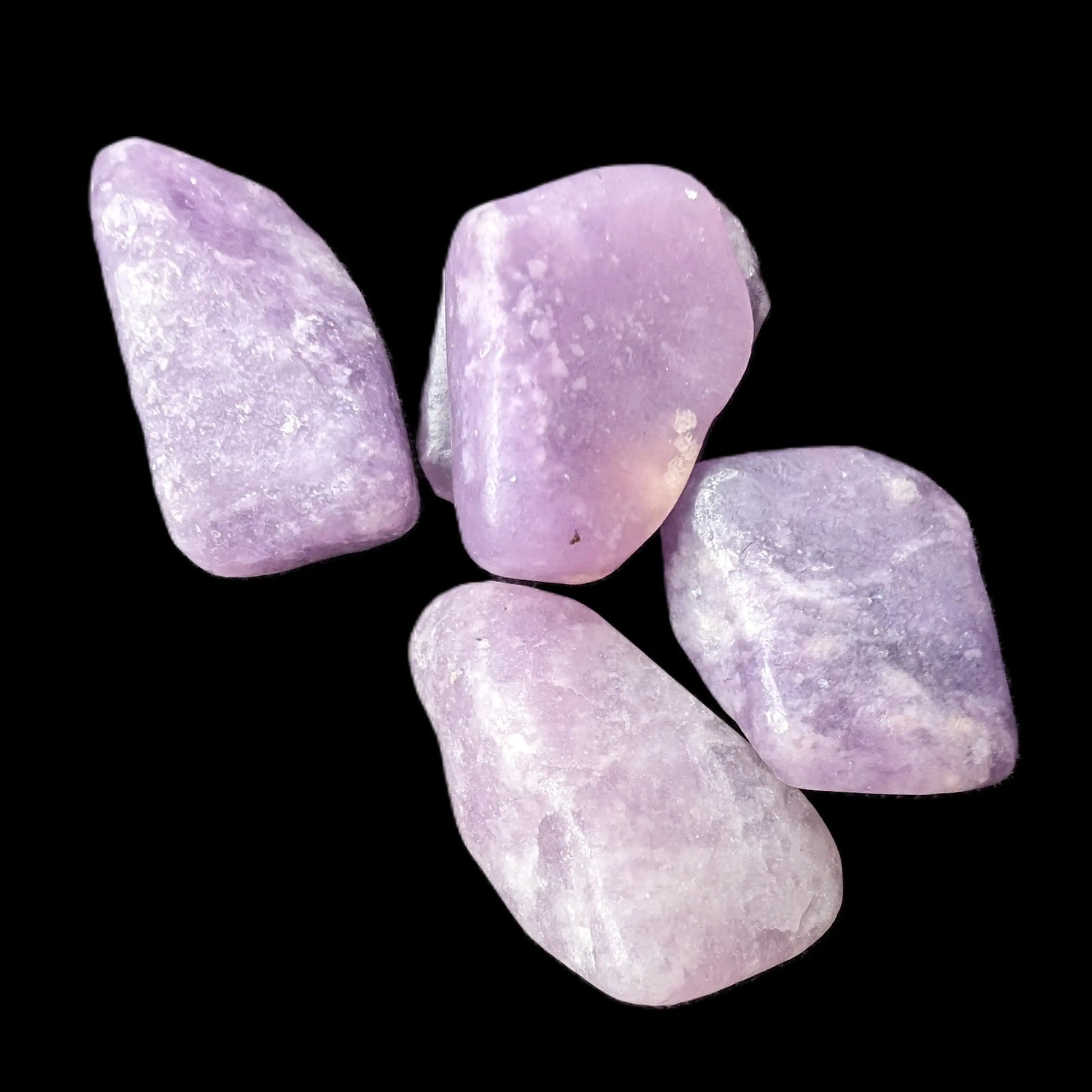 Lepidolite 5/6 polished stones 10+mm 9-10g Rocks and Things Store