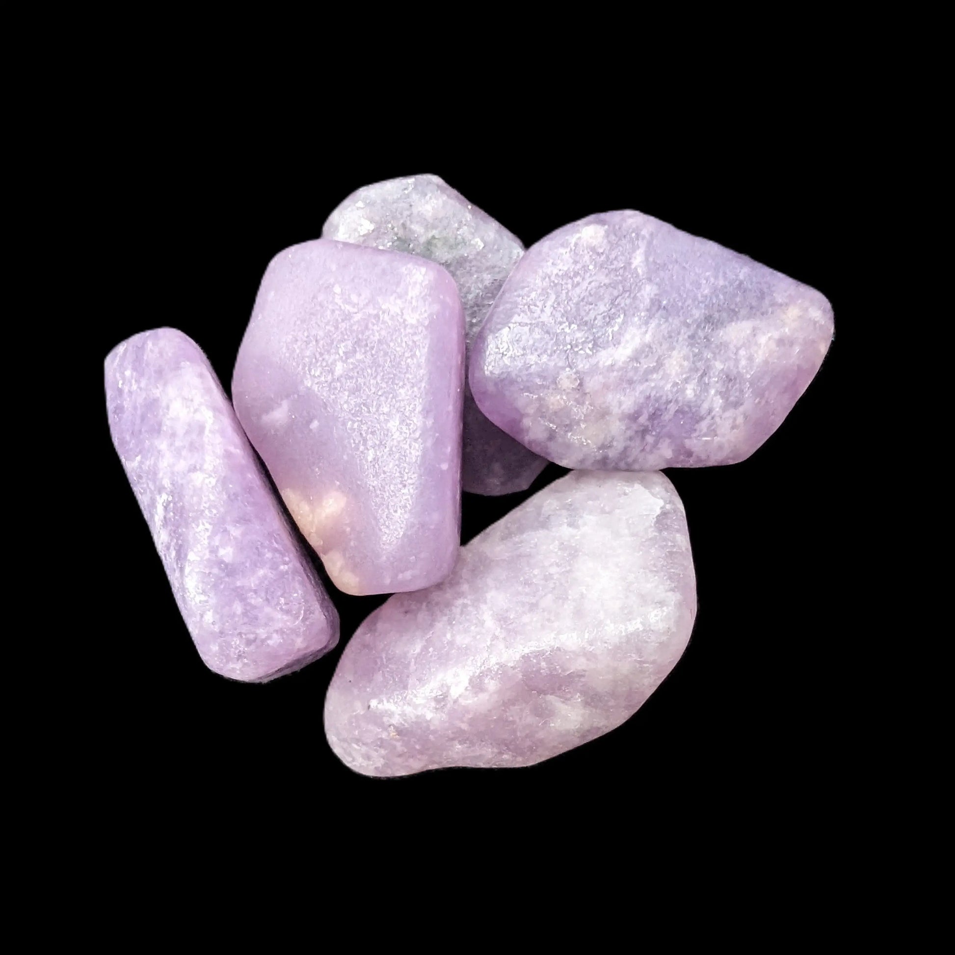 Lepidolite 5/6 polished stones 10+mm 9-10g Rocks and Things Store