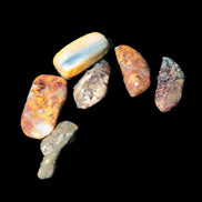 Pietersite 5/6 small polished stones from Namibia 7-8g Rocks and Things Store