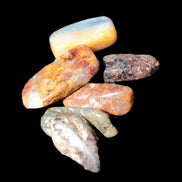 Pietersite 5/6 small polished stones from Namibia 7-8g Rocks and Things Store