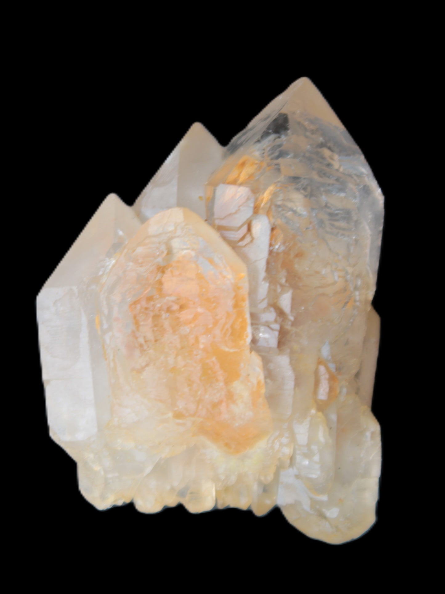 Elestial Golden Healer Quartz crystal from Tibet 35*25*48mm 51.5g Rocks and Things Store