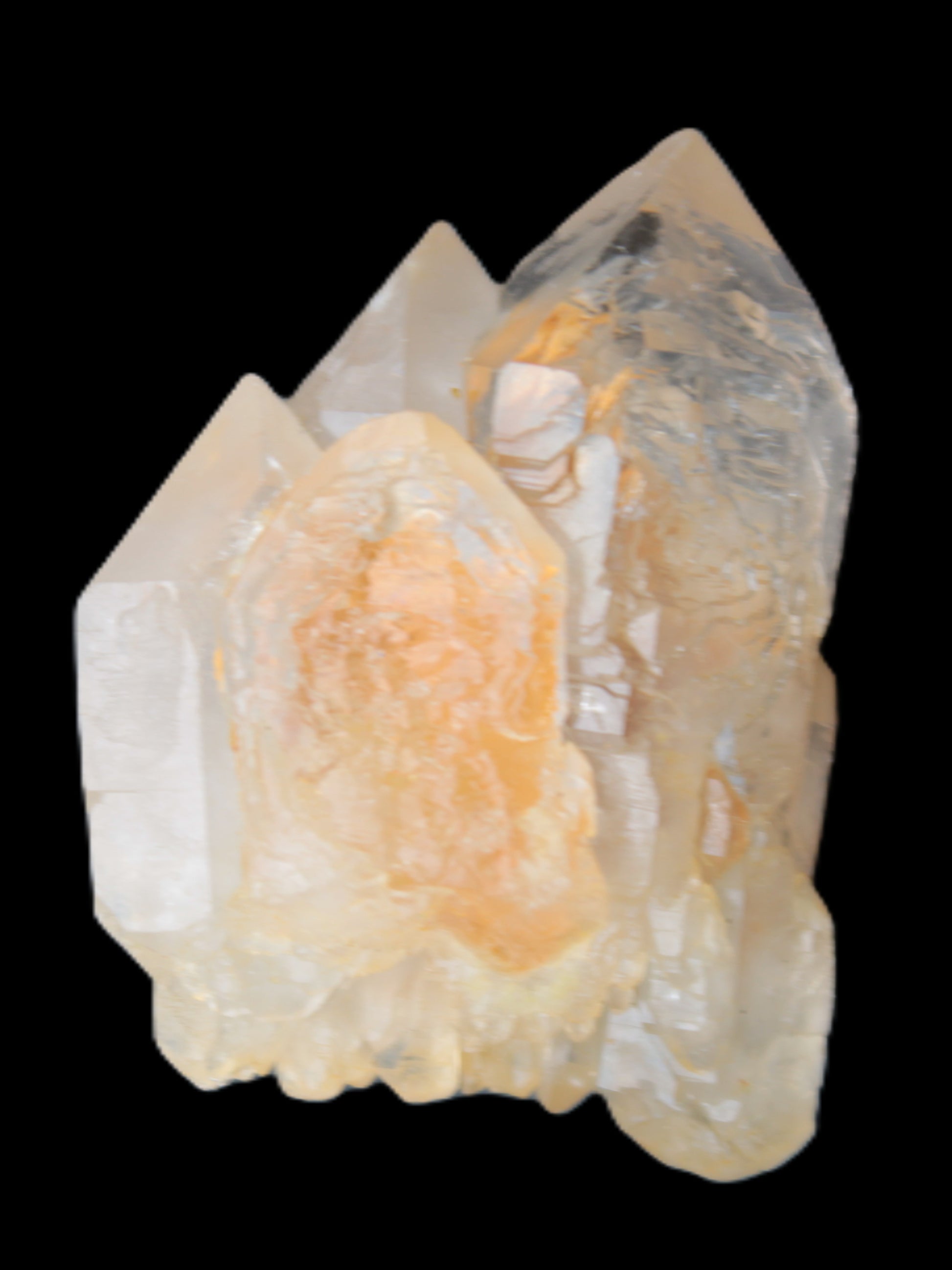 Elestial Golden Healer Quartz crystal from Tibet 35*25*48mm 51.5g Rocks and Things Store