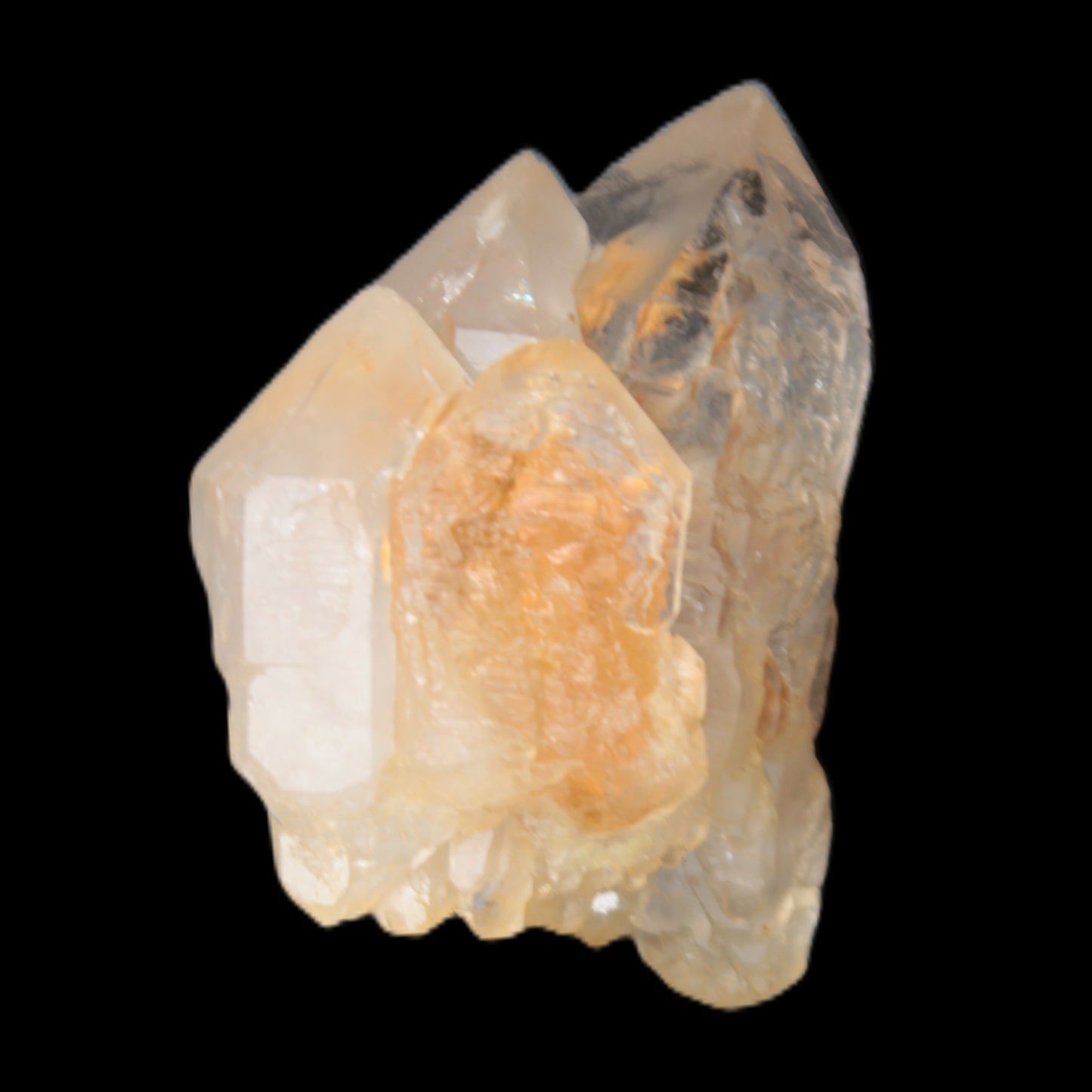 Elestial Golden Healer Quartz crystal from Tibet 35*25*48mm 51.5g Rocks and Things Store