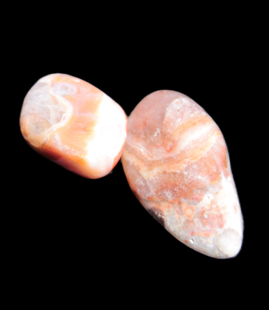Two Auralite polished stones from Morocco 12-15g Rocks and Things Store