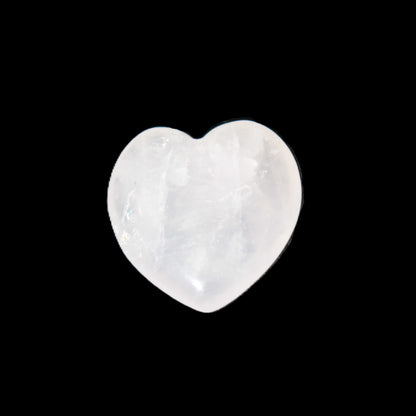 Small Rose Quartz heart 20-25mm 3.5-4.0g