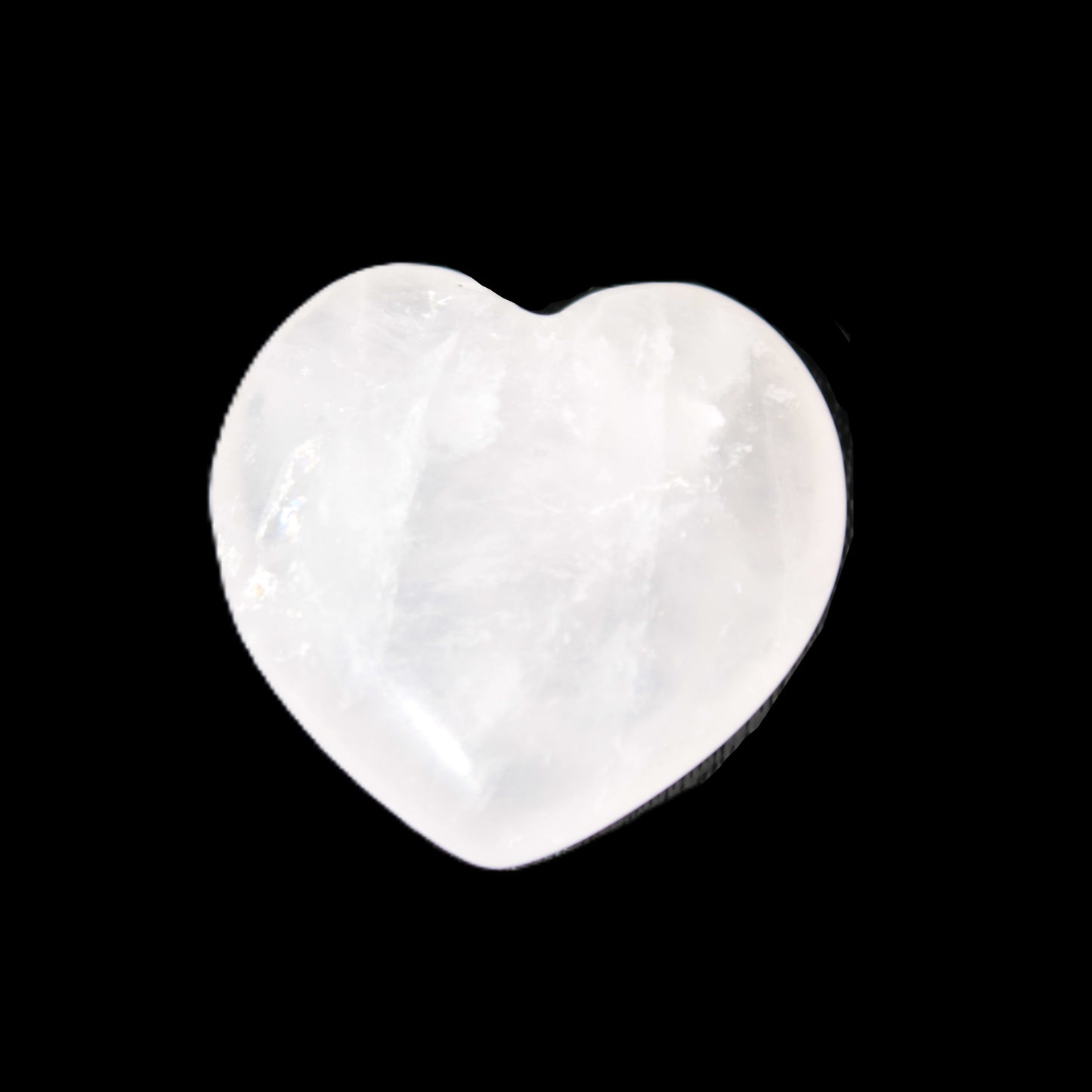 Small Rose Quartz heart 20-25mm 3.5-4.0g